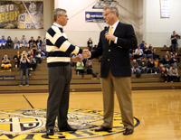 John Grimes Court was officially dedicated on Saturday afternoon.